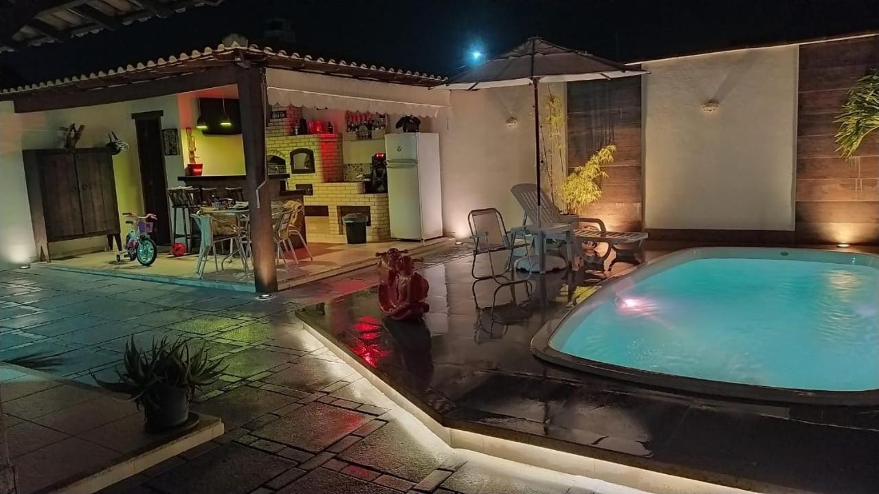 Casa Com Piscina, Churrasqueira E Ar Condicionado Em Condominio Cabo Frio Buitenkant foto