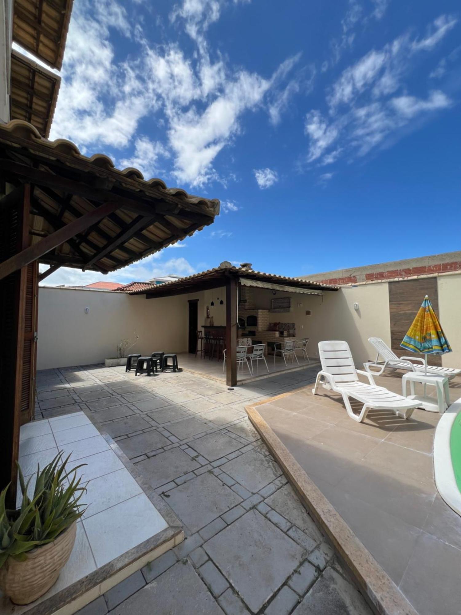 Casa Com Piscina, Churrasqueira E Ar Condicionado Em Condominio Cabo Frio Buitenkant foto